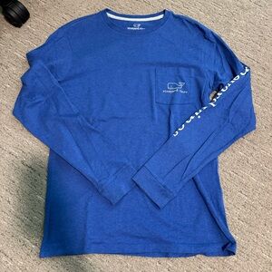 Vineyard Vines Royal blue long sleeve tee